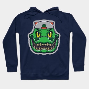 Crocodile Cartoon Hoodie